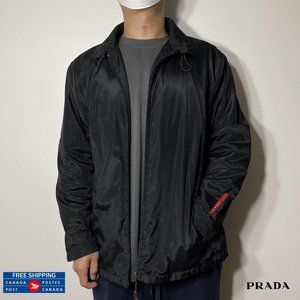 ❤️PRADA Men's Zip Hood Jacket Size XL
